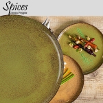 Porcelánové nádobí Spices green pepper