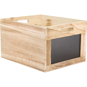 Box dřevěný s tabulí