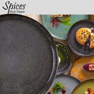 Porcelánové nádobí Spices black pepper