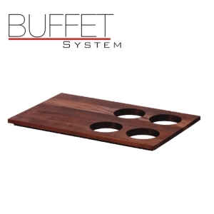 Buffet system - nástavec k modulu 5 tmavý
