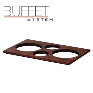 Buffet system - nástavec k modulu 4 tmavý