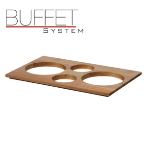 Buffet system - nástavec k modulu 4 světlý